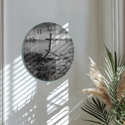 Reloj de pared redondo Orilla del río