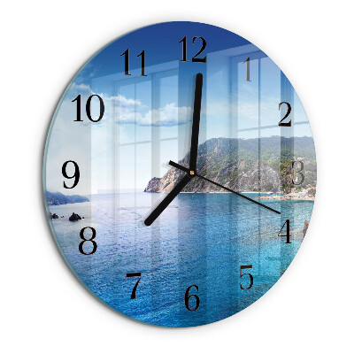 Reloj de pared redondo Bahía