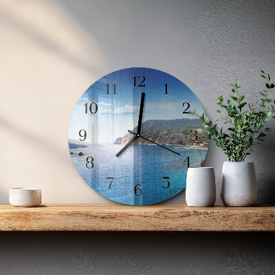 Reloj de pared redondo Bahía