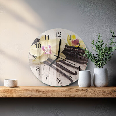 Reloj de pared redondo Vainilla