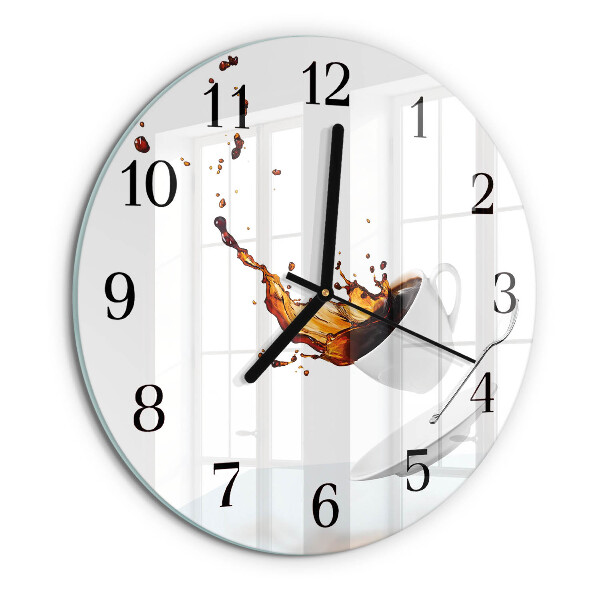 Reloj de pared redondo Taza