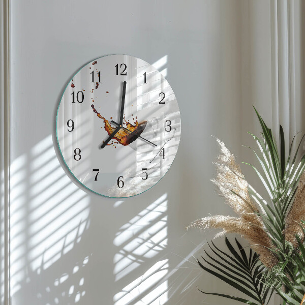 Reloj de pared redondo Taza