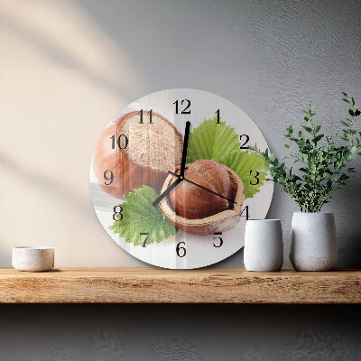 Reloj de pared redondo Avellanas