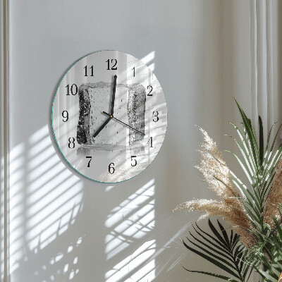 Reloj de pared redondo Hielo