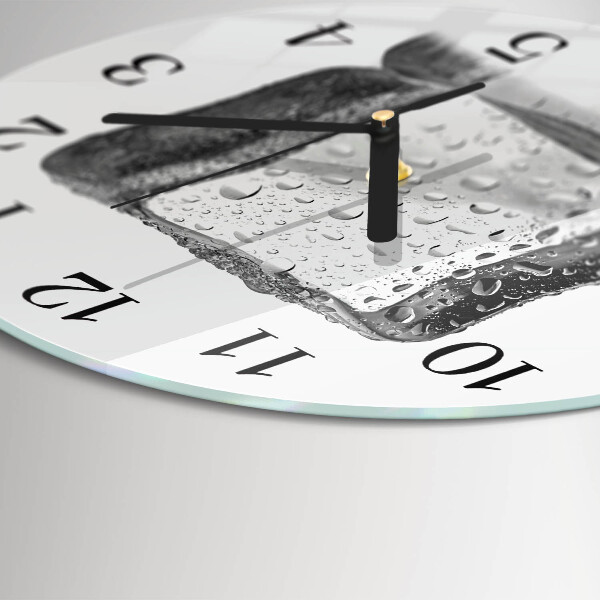 Reloj de pared redondo Hielo
