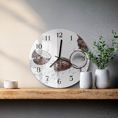 Reloj de pared redondo Cocos