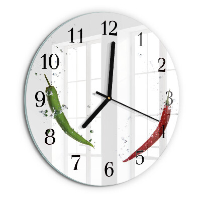 Reloj de pared redondo Chiles