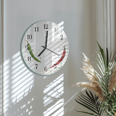 Reloj de pared redondo Chiles
