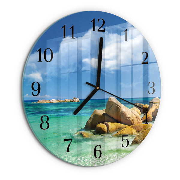 Reloj de pared redondo Mar
