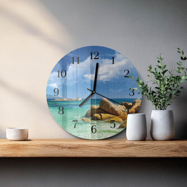 Reloj de pared redondo Mar