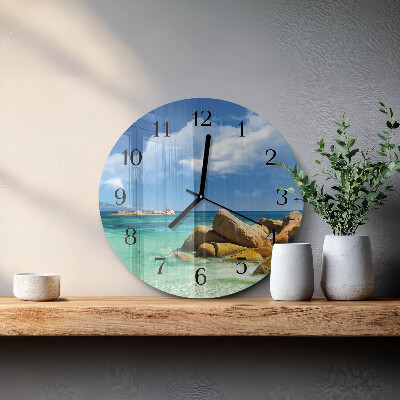 Reloj de pared redondo Mar