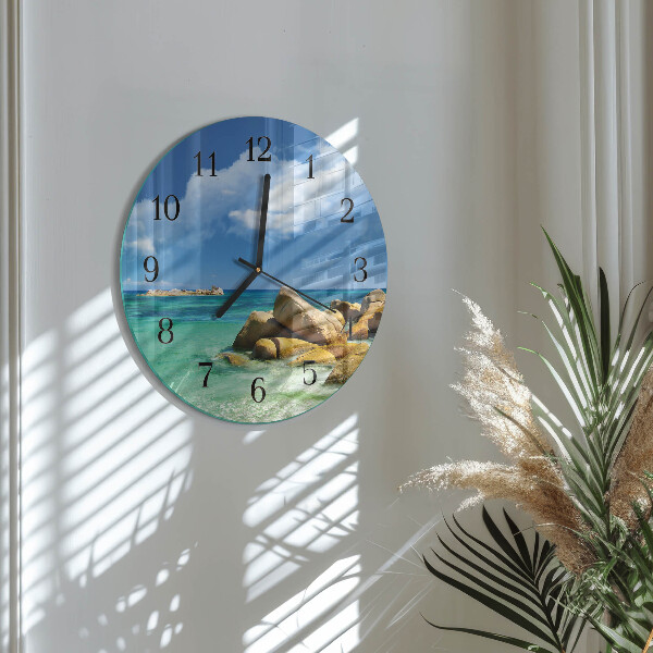 Reloj de pared redondo Mar