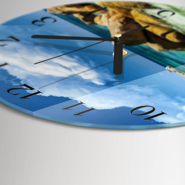 Reloj de pared redondo Mar