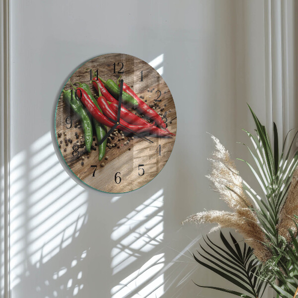 Reloj de pared redondo Chiles