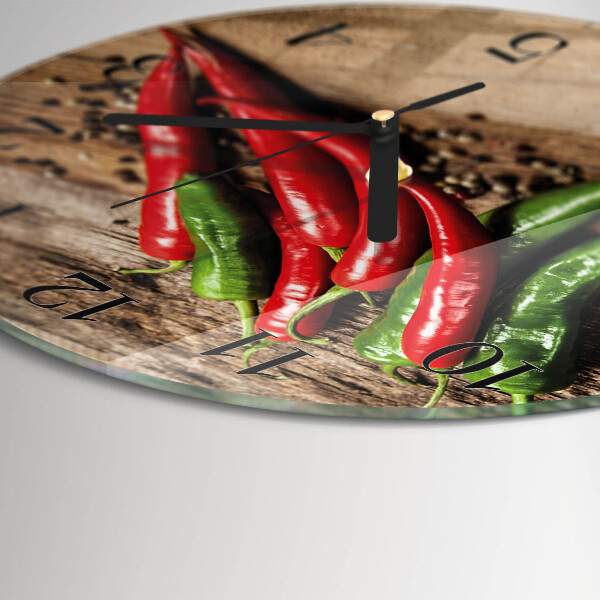 Reloj de pared redondo Chiles