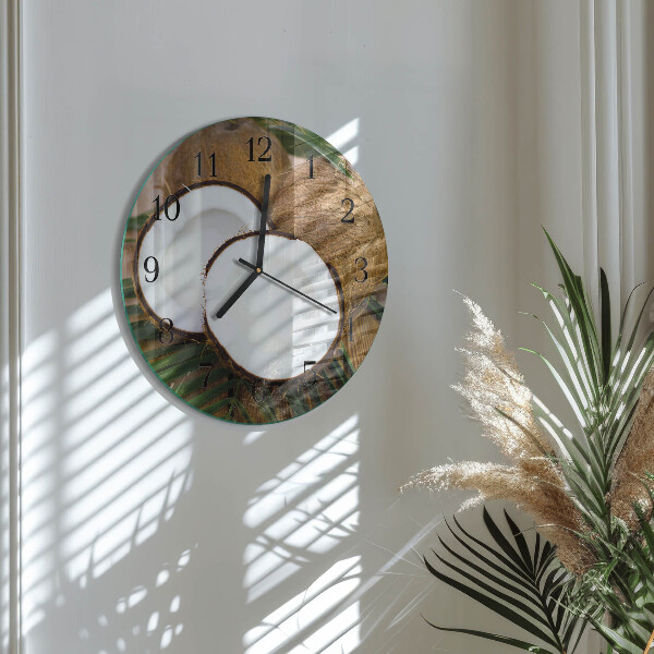 Reloj de pared redondo Cocos