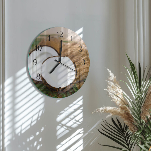 Reloj de pared redondo Cocos
