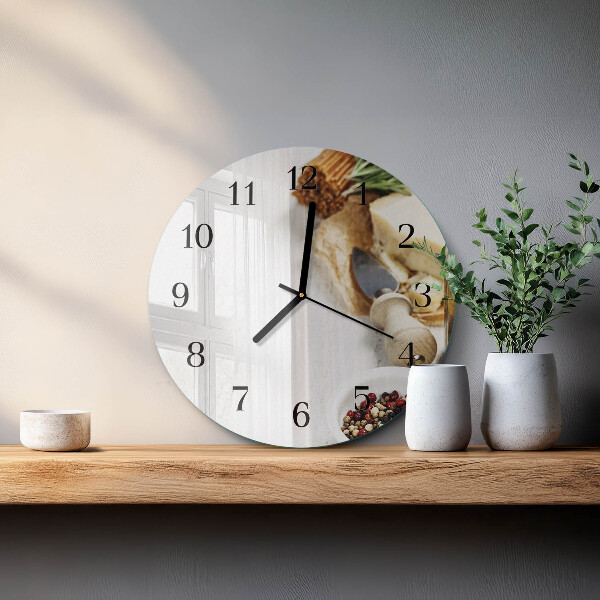 Reloj de pared redondo Pastas