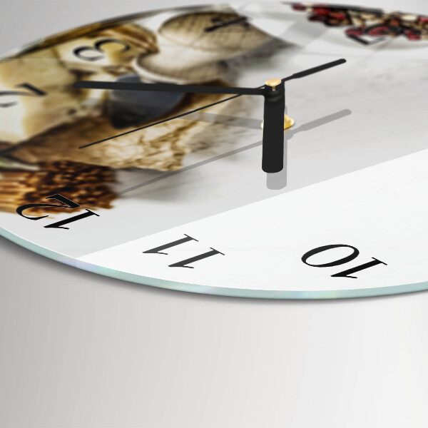 Reloj de pared redondo Pastas