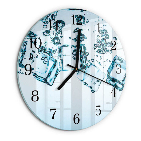 Reloj de pared redondo Hielo