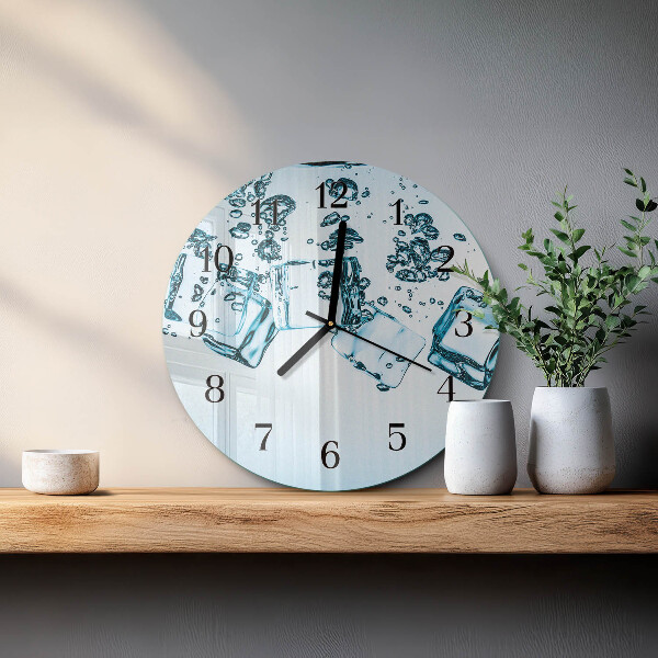 Reloj de pared redondo Hielo