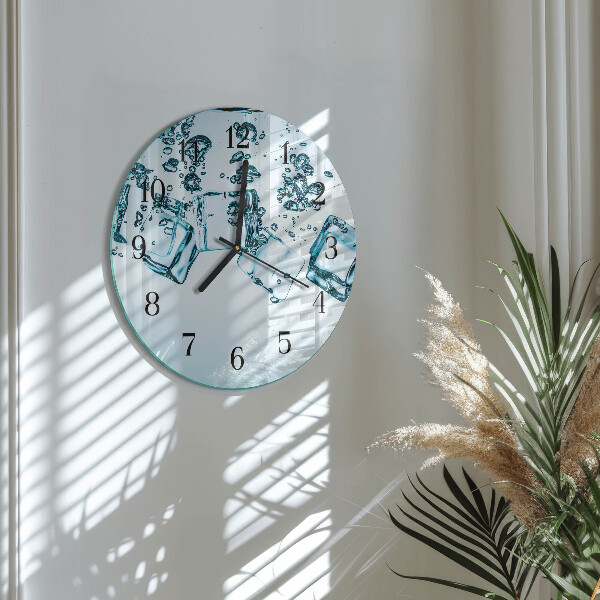 Reloj de pared redondo Hielo
