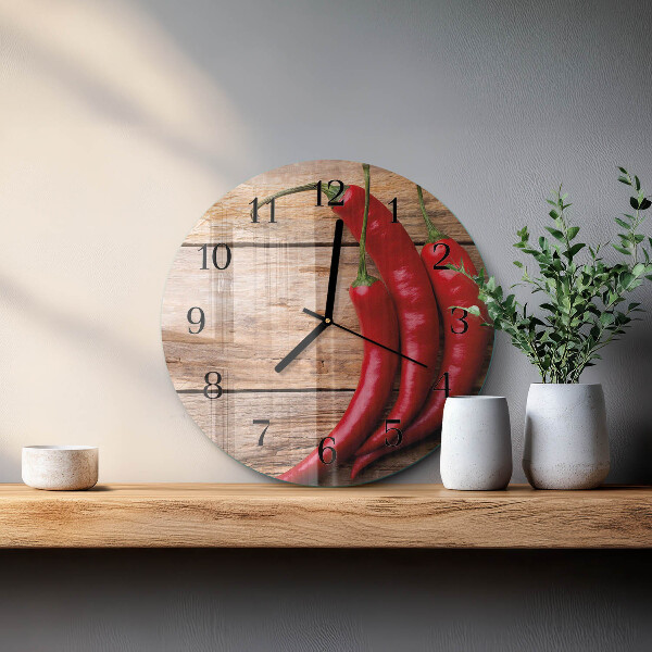 Reloj de pared redondo Chiles
