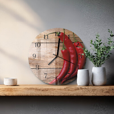 Reloj de pared redondo Chiles