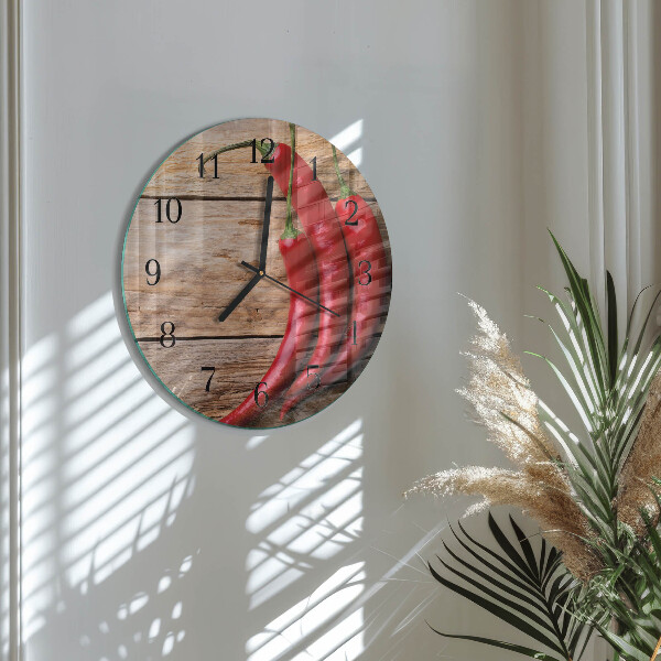 Reloj de pared redondo Chiles