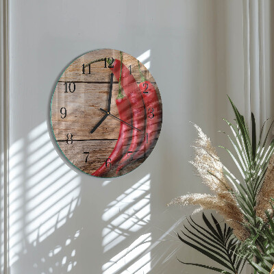 Reloj de pared redondo Chiles