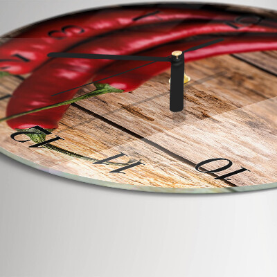 Reloj de pared redondo Chiles