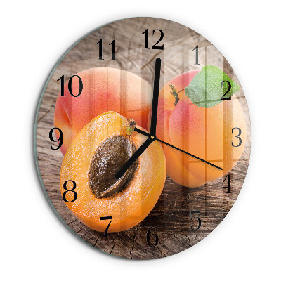 Reloj de pared redondo Albaricoques