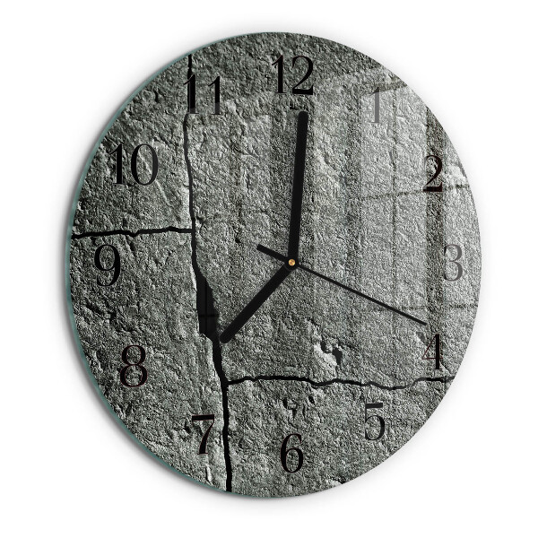 Reloj de pared redondo Piedra natural