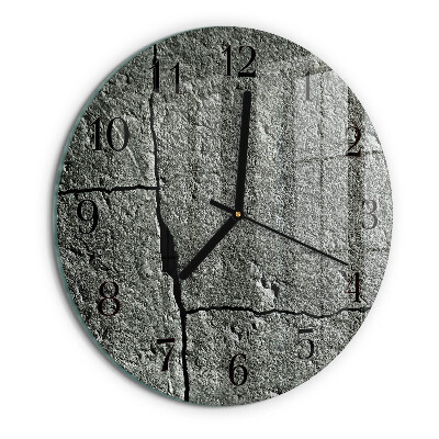 Reloj de pared redondo Piedra natural