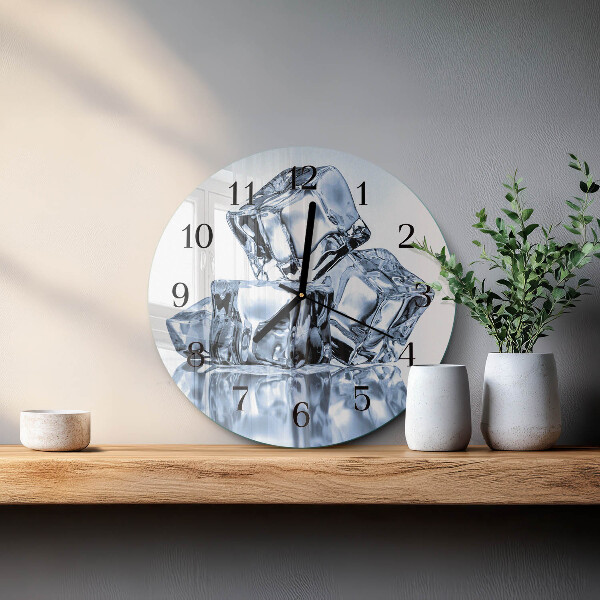 Reloj de pared redondo Hielo
