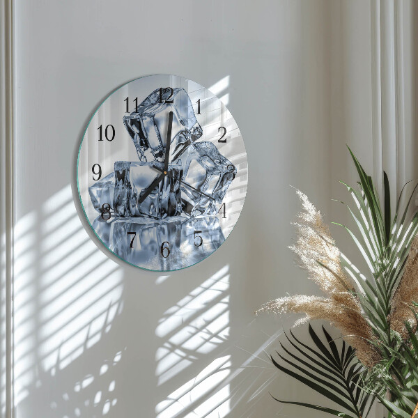 Reloj de pared redondo Hielo