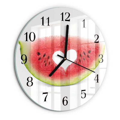Reloj de pared redondo Sandía