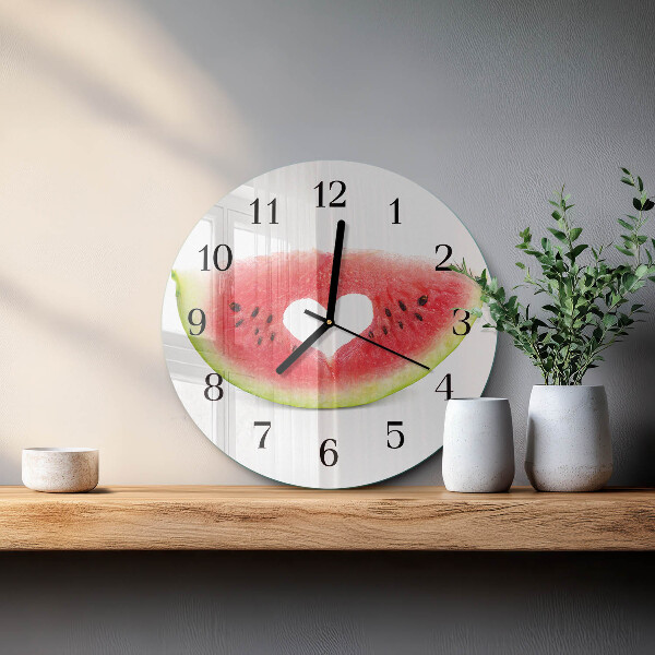 Reloj de pared redondo Sandía