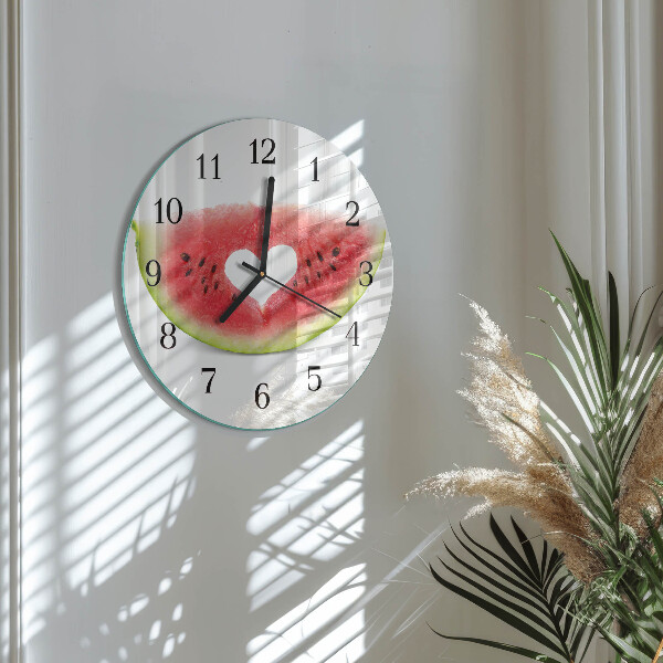Reloj de pared redondo Sandía