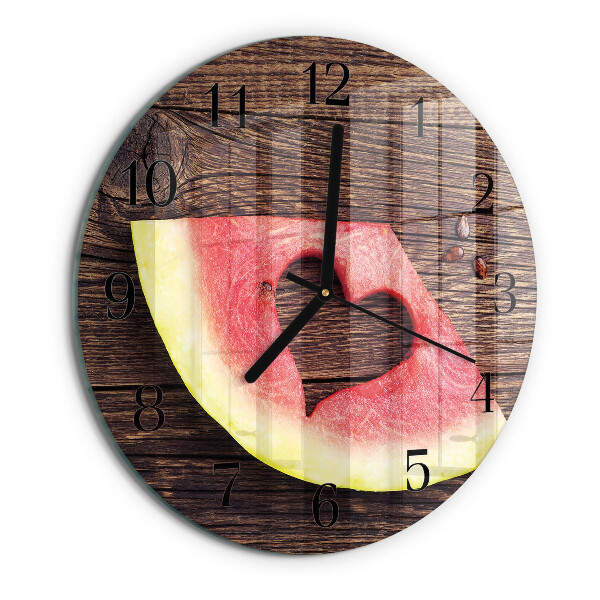Reloj de pared redondo Sandía