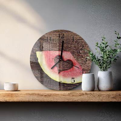 Reloj de pared redondo Sandía
