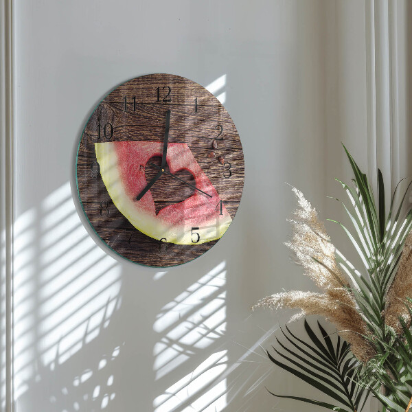 Reloj de pared redondo Sandía