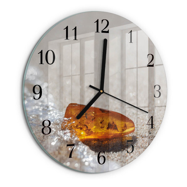 Reloj de pared redondo Ámbar