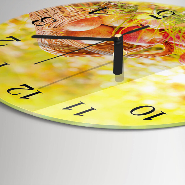 Reloj de pared redondo Manzanas