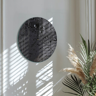 Reloj de pared redondo Gotas