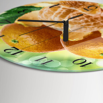 Reloj de pared redondo Naranjas