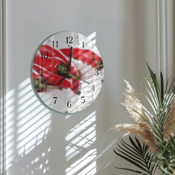 Reloj de pared redondo Chiles