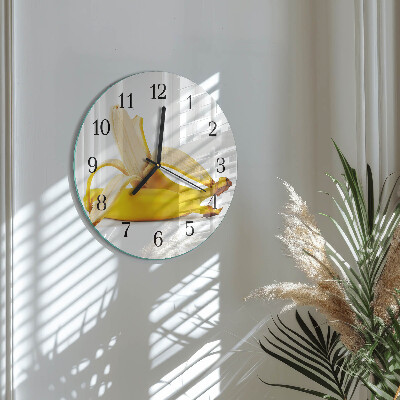 Reloj de pared redondo Plátanos