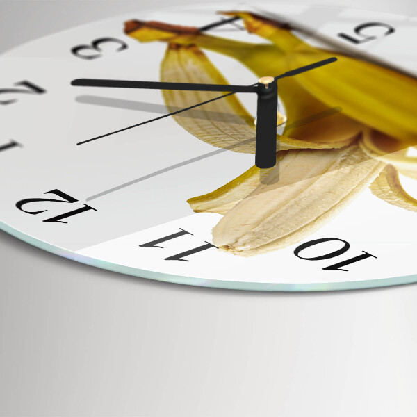 Reloj de pared redondo Plátanos