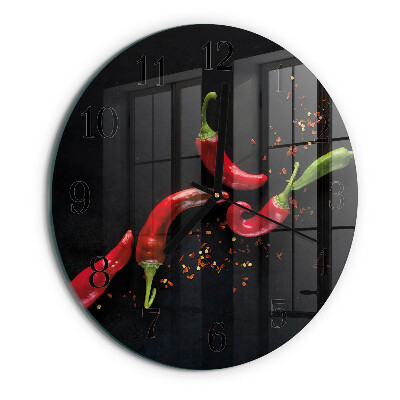 Reloj de pared redondo Chiles